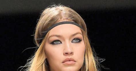 gigi hadid boobs|Gigi Hadid Suffers Unfortunate Nip Slip During Fashion Week